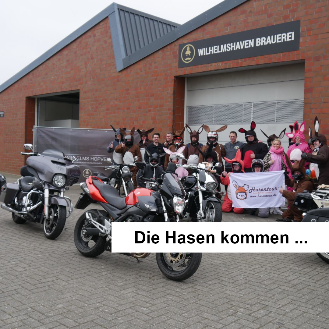 Read more about the article Die Wilhelmshaven Brauerei unterstützt die Hasentour